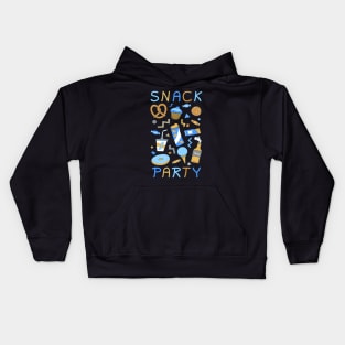 Retro Snack Party Kids Hoodie